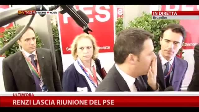 Renzi risponde a Barroso: "L'Italia rispetta i vincoli"