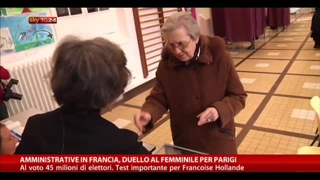 Amministrative in Francia, duello al femminile per Parigi
