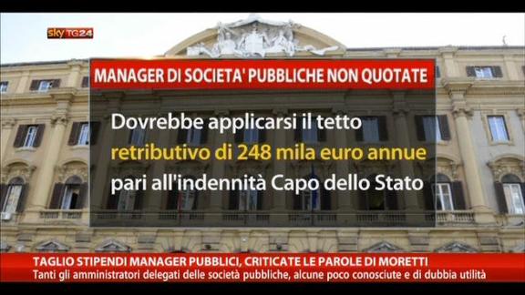 Taglio stipendi manager, Renzi: non molliamo