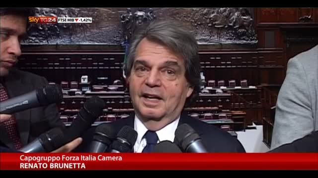 Taglio Irpef, Brunetta: Renzi in un mare di guai