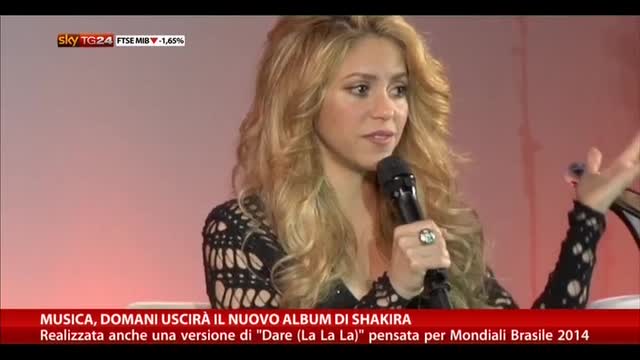 Shakira: il 25 marzo esce il nuovo album: video e foto