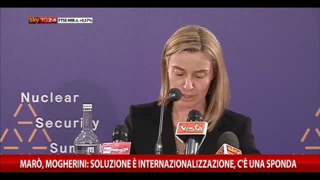Marò, Mogherini: soluzione è internazionalizzazione