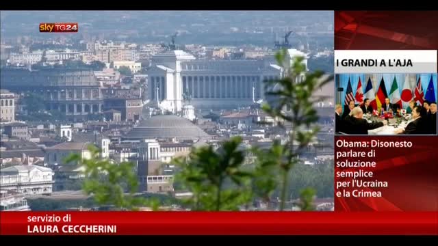 Imponenti misure di sicurezza a Roma per la visita di Obama