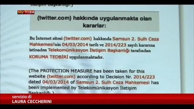 Turchia, giudice ordina la revoca del blocco di Twitter
