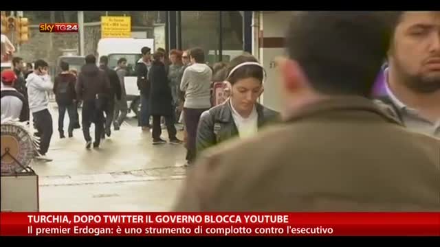 Turchia, dopo Twitter il governo blocca YouTube