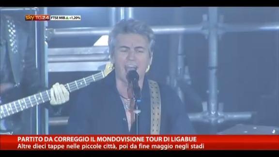 Partito da Correggio il Mondovisione Tour di Ligabue