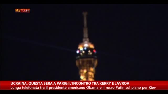 Ucraina, questa sera a Parigi l'incontro tra Kerry e Lavrov