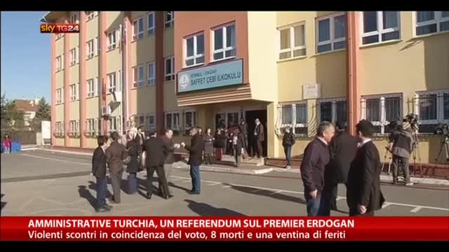 Amministrative Turchia, scontri in coincidenza del voto