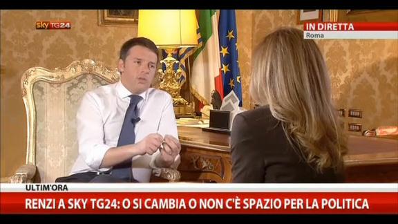 Matteo Renzi intervistato da Sarah Varetto: guarda il video