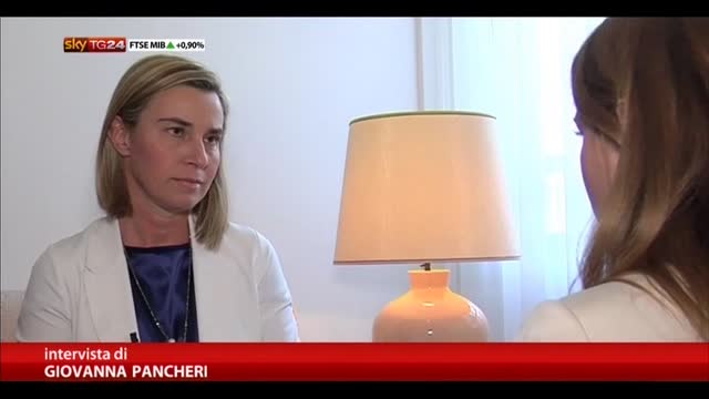 Mogherini: con Obama si è parlato di riassetto Difesa