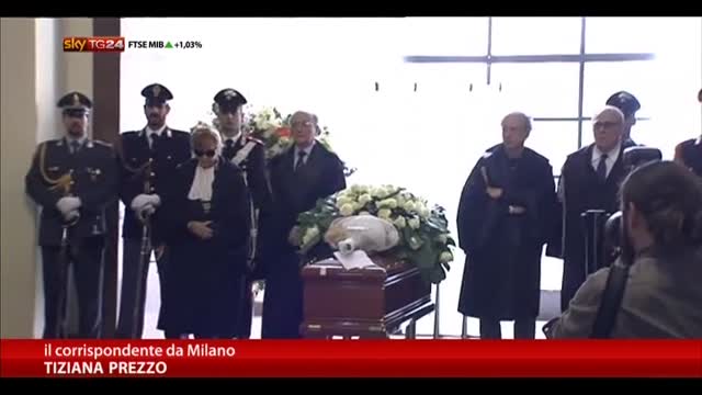 Milano, l'ultimo saluto a Gerardo D'Ambrosio