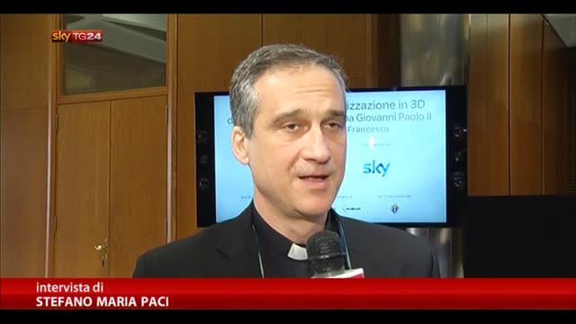 Messa Papa in 3D, Viganò: un evento per la storia della tv