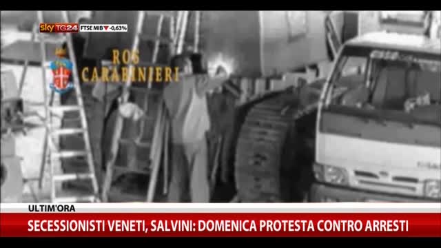 Veneto, Salvini: domenica protesta contro arresti