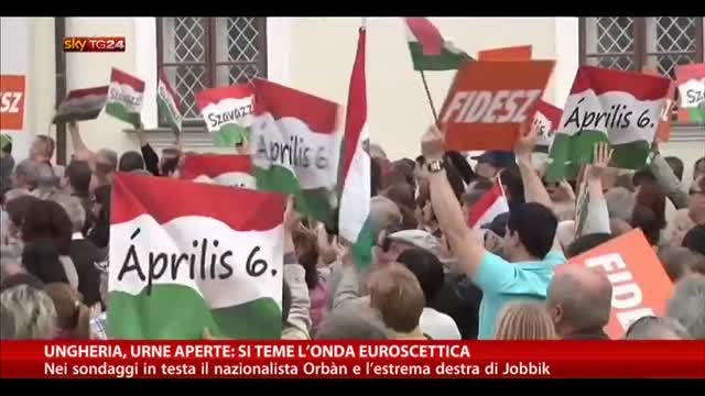 Ungheria, urne aperte: si teme l'onda euroscettica
