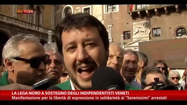 Indipendentisti, Salvini: Stato non può processare idee