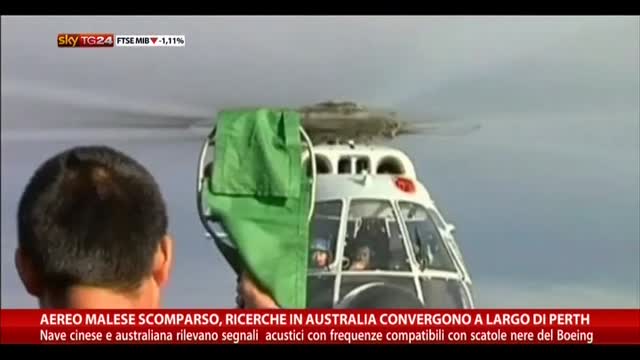 Volo MH370,ricerche in Australia convergono a largo di Perth