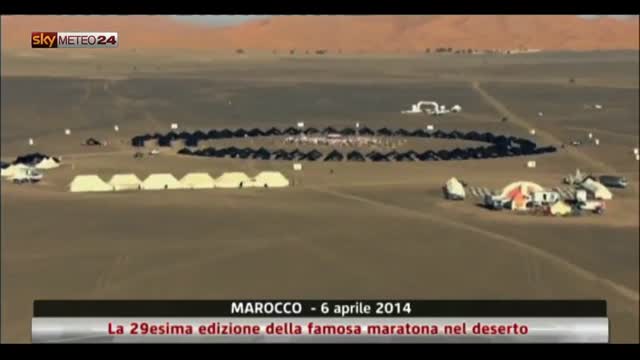 Marocco, 29esima edizione della famosa maratona nel deserto