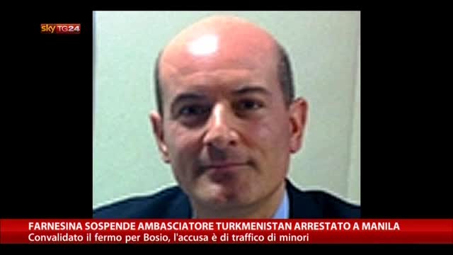 Farnesina sospende ambasciatore Turkmenistan