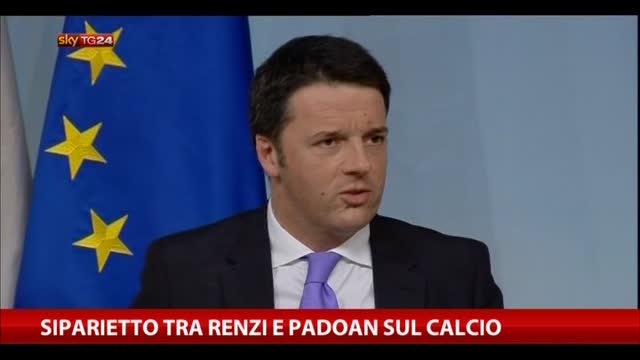 “Scontro” tra Renzi e Padoan su squalifica Destro - Video
