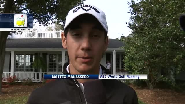 Golf: Manassero, io e l'Augusta Masters