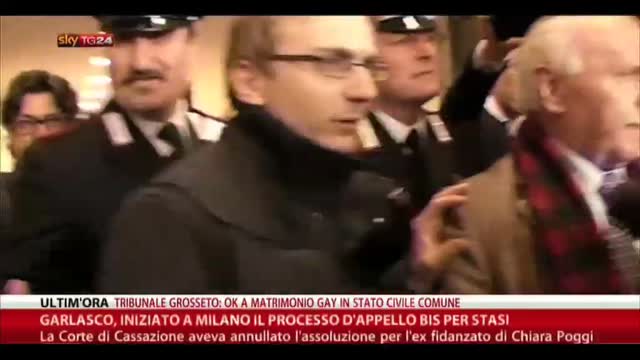 Garlasco, iniziato a Milano processo d'appello bis per Stasi