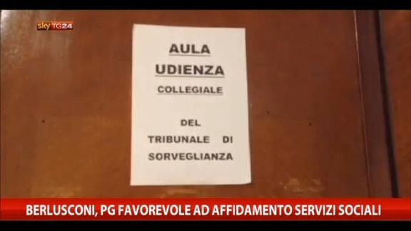 Berlusconi, PG favorevole ad affidamento servizi sociali
