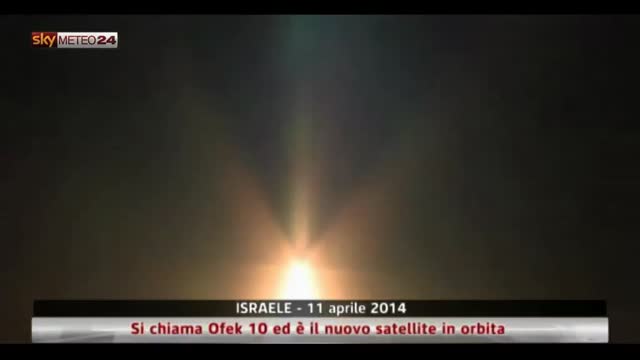 Israele, si chiama Ofek 10 il nuovo satellite in orbita