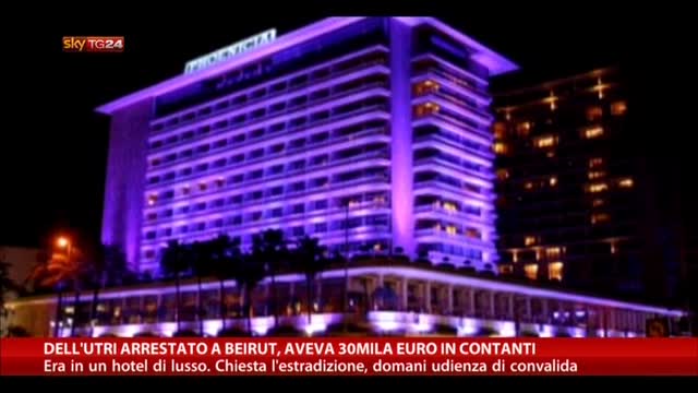 Dell'Utri arrestato a Beirut, aveva 30mila euro in contanti