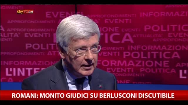 Incontro Berlusconi-Renzi, Romani: "Vale la pena di farlo"