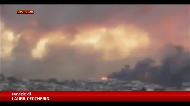 Cile, 16 morti e 10.000 sfollati causa incendio a Valparaiso