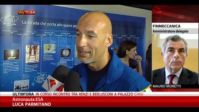 L'Europa senza confini dell'astronauta Luca Parmitano