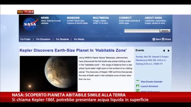 Nasa: scoperto pianeta abitabile simile alla Terra