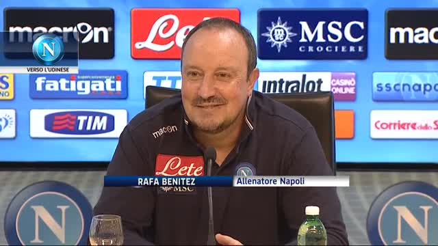 Benitez: "Hamsik non si vende, voglio i tre punti a Udine"