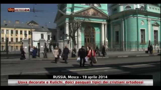 Russia, Mosca: uova decorate e Kulichi