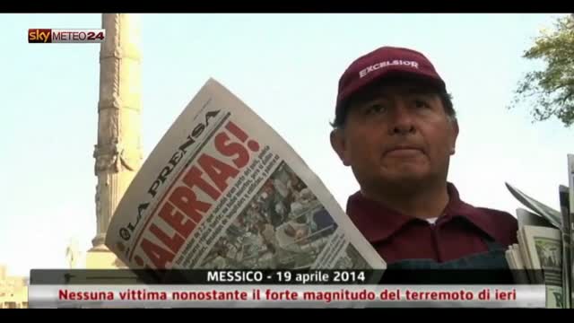 Messico, nessuna vittima nonostante forte terremoto di ieri