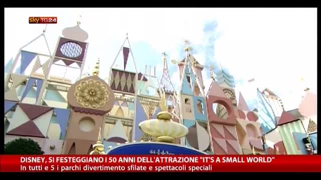 Disney, i 50 anni dell'attrazione "It's a small world"