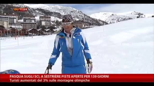 Pasqua sugli sci, a Sestrière piste aperte per 139 giorni