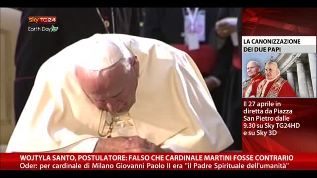 Wojtila santo: falso che Cardinale Martini fosse contrario