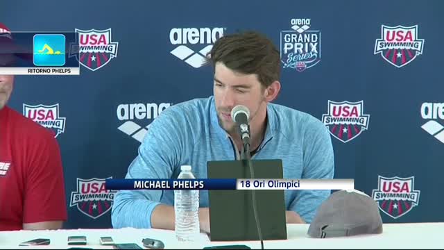 Il ritorno di Phelps: "Lo faccio per me stesso"