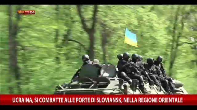 Ucraina, si combatte alle porte di Sloviansk