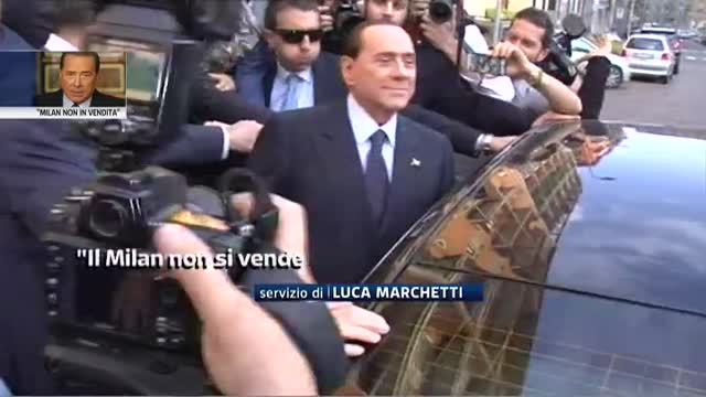 Milan, 500 mln per il club. Berlusconi: "Non vendo, è sacro"