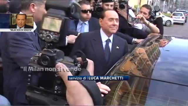 Berlusconi: "Il Milan non è in vendita"