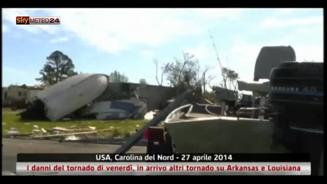 Dopo la Carolina previsti tornado su Arkansas e Louisiana