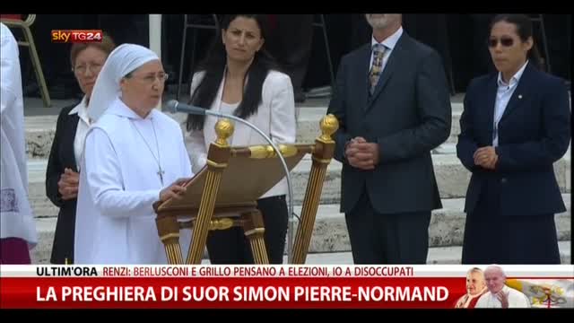 La preghiera di Suor Simon Pierre-Normand