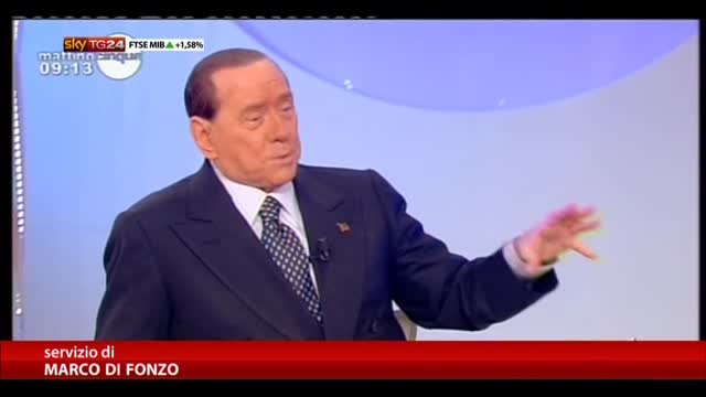 Berlusconi: Grillo come Roberspierre e Hitler