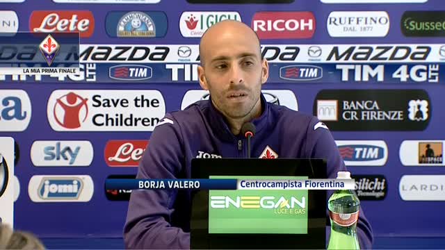 Fiorentina, Borja Valero all'attacco della Coppa Italia