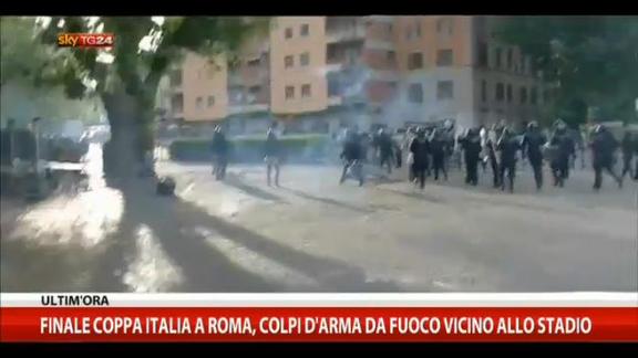 Roma, Finale Coppa Italia: colpi arma da fuoco vicino stadio