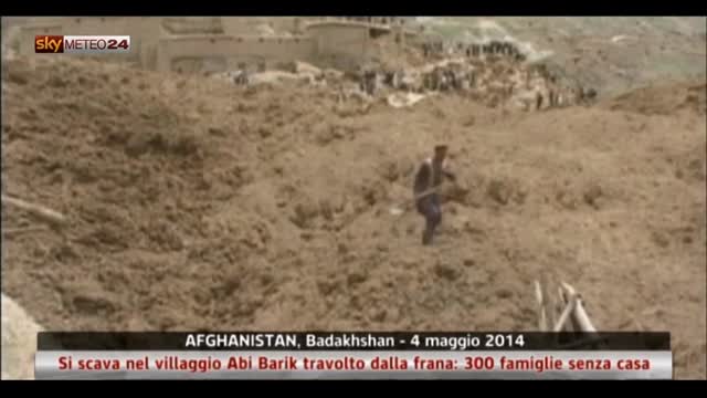 Afghanistan, si scava nel villaggio travolto dalla frana