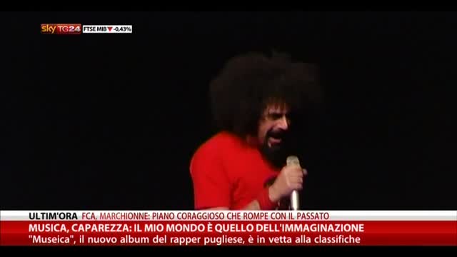 Musica, Caparezza: "Il mio mondo è dell'immaginazione"