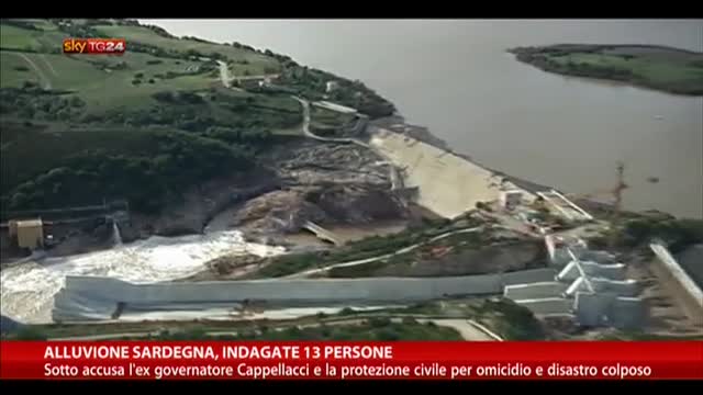 Alluvione Sardegna, indagate 13 persone